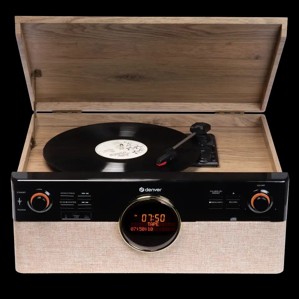 Denver MRD-180 alles-in-één platenspeler: de ultieme retro muziekspeler?