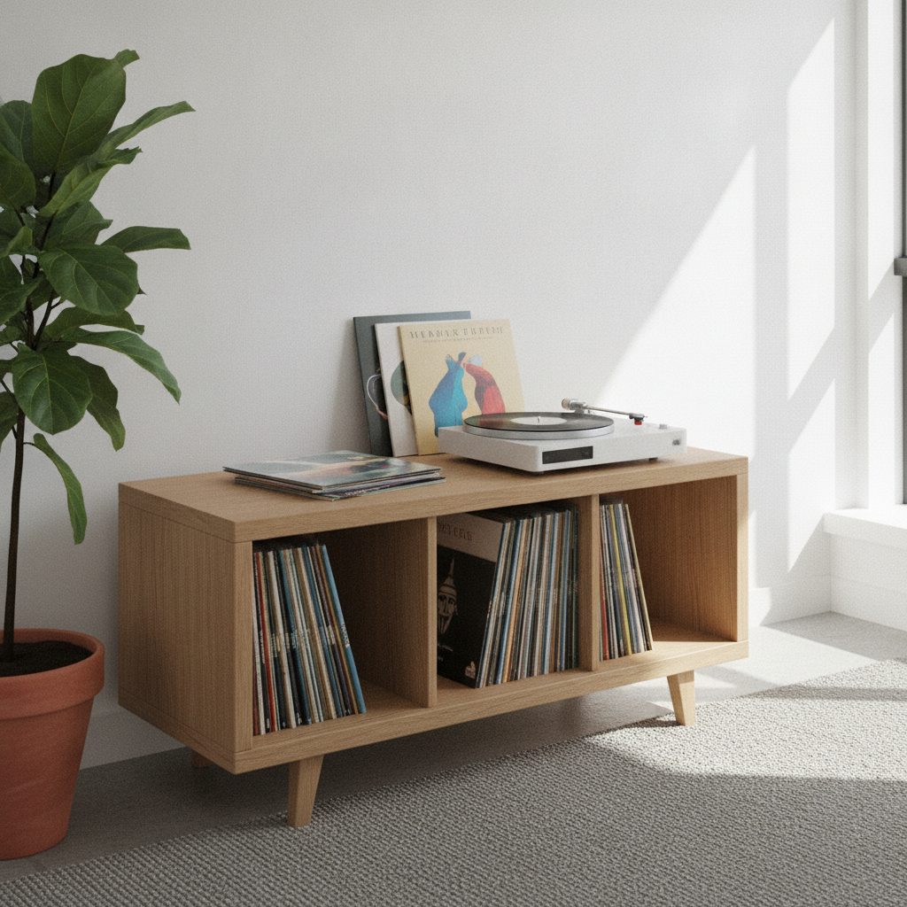 Kast voor platenspeler en platen: zo kies je het perfecte meubel